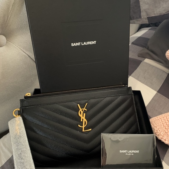 Yves Saint Laurent Handbags - Ysl monogramme bill pouch